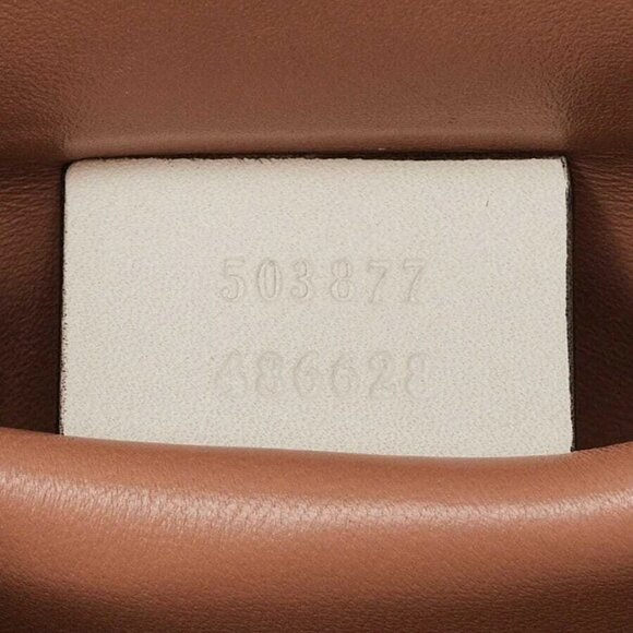 Gucci White/Black Snakeskin Ophidia Small Shoulder Bag - Picture 9 of 9